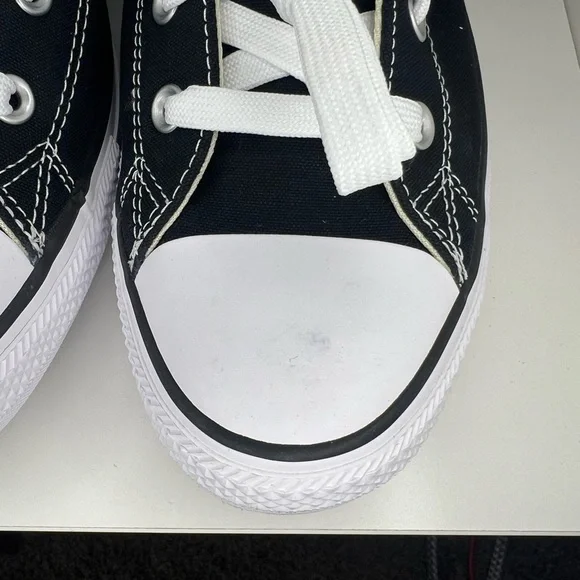 Converse Adult Street Mid Sneakers Black 11.5 - Picture 6 of 10